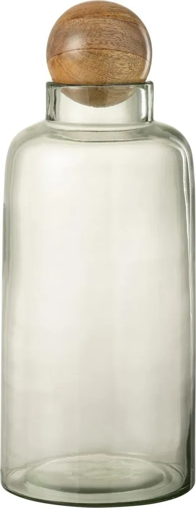 Carafe à vase et décanteur J-Line en verre pour service de table chic