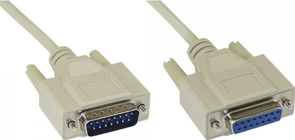 S/CONN maximum connectivity SUB-D Verlängerung, Joystick,15-pol