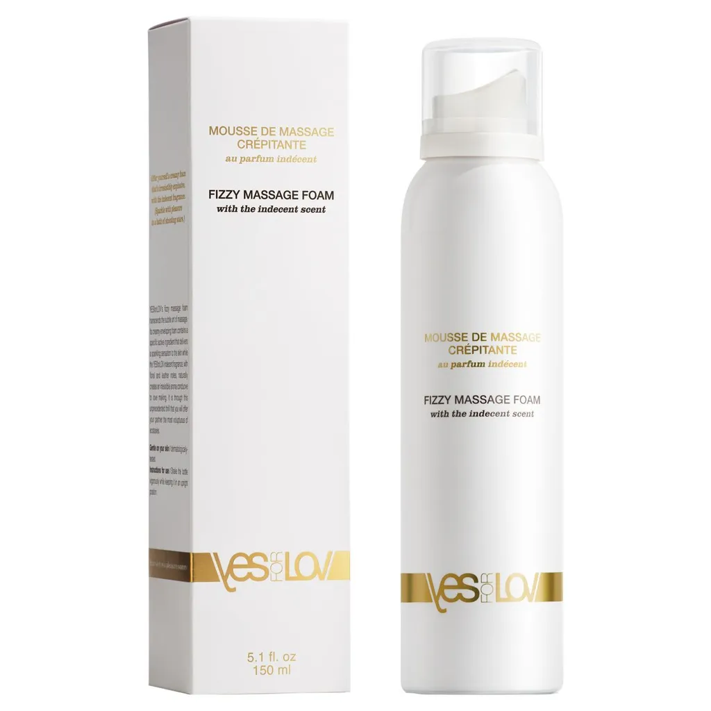 Mousse Fizzy 150ml YESforLOV - Massage pétillant pour stimuler la libido