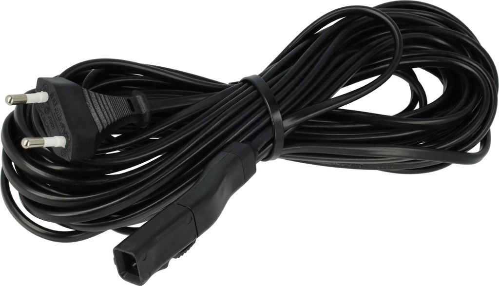vhbw Stromkabel kompatibel mit Vorwerk Kobold 200, VK 200 Produktbild 