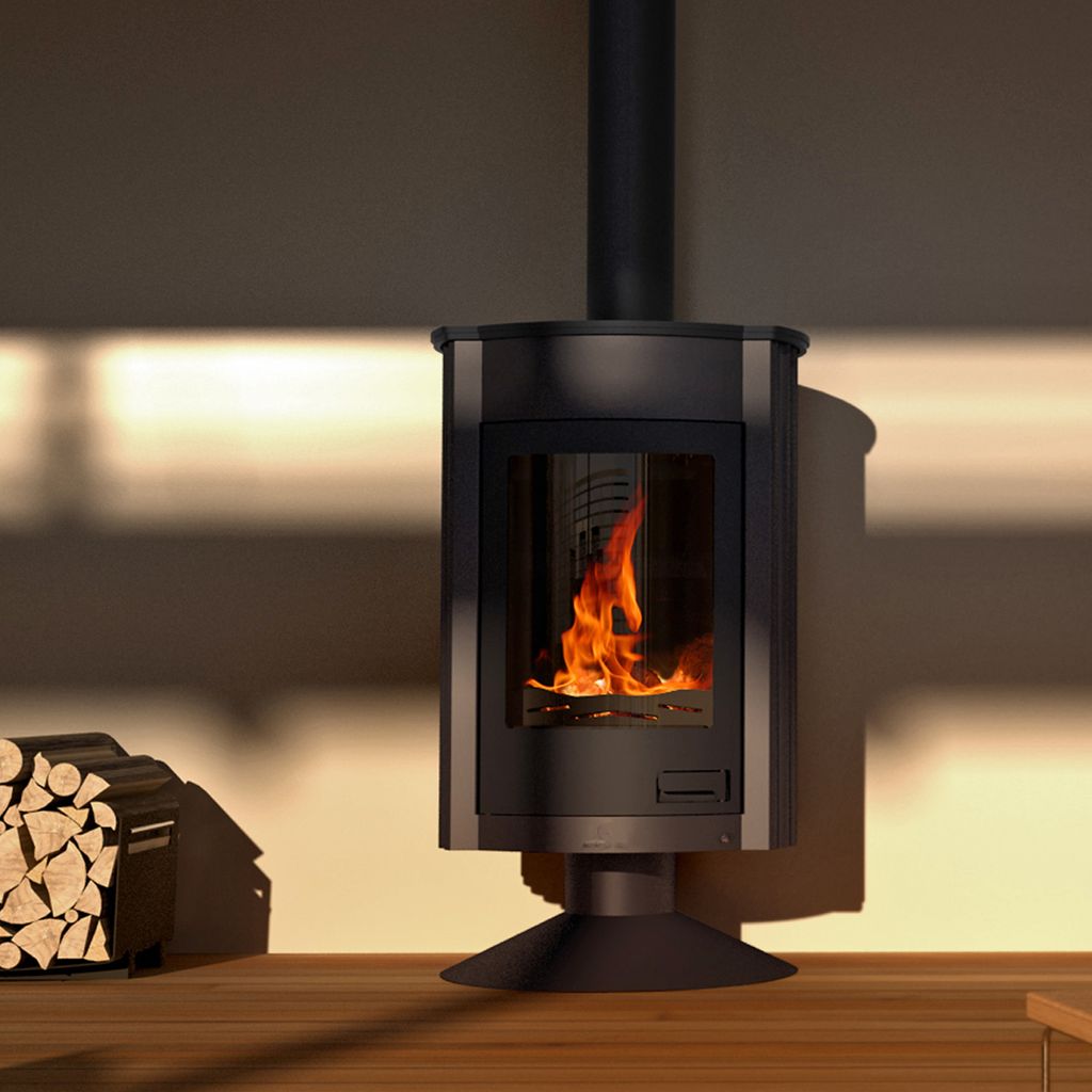 Termocamino HS FLAMINGO MASTERFLAMME Medie II - nero Immagine del prodotto 