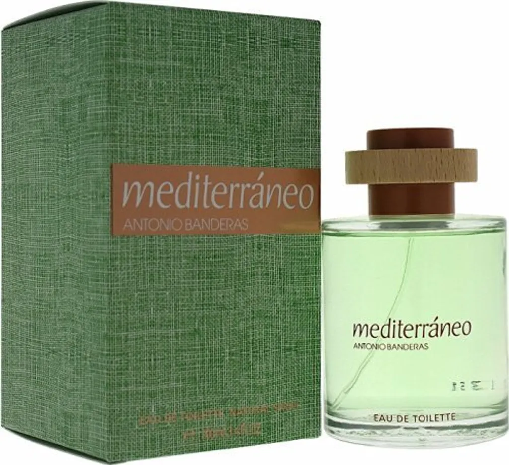 Antonio Banderas Mediterraneo 50ml : Parfum Frais Contre les Odeurs Tenaces
