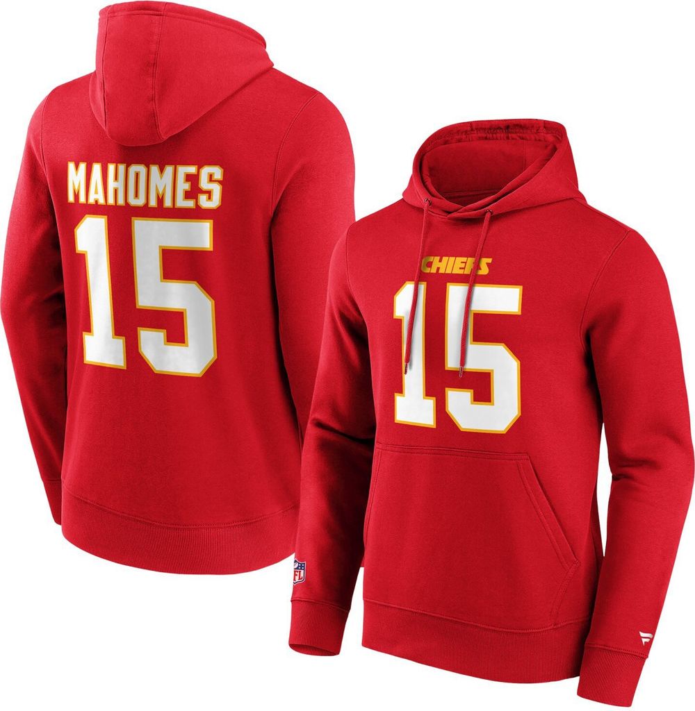 Kansas City Chiefs graphic hoodie, model Mahomes 15 Productafbeelding 