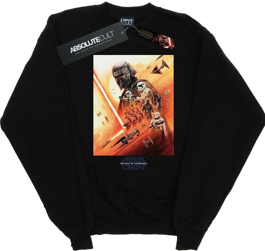 Star Wars: The Rise of Skywalker - "First Order" Sweatshirt für Herren BI49413 (XL) (Schwarz)