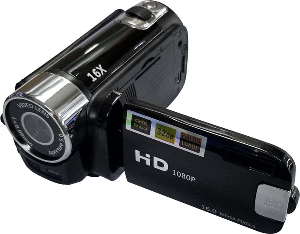 Prenosná digitálna kamera 1080P HD - 16 MP, 2,7" LCD, 16x Obrázok produktu