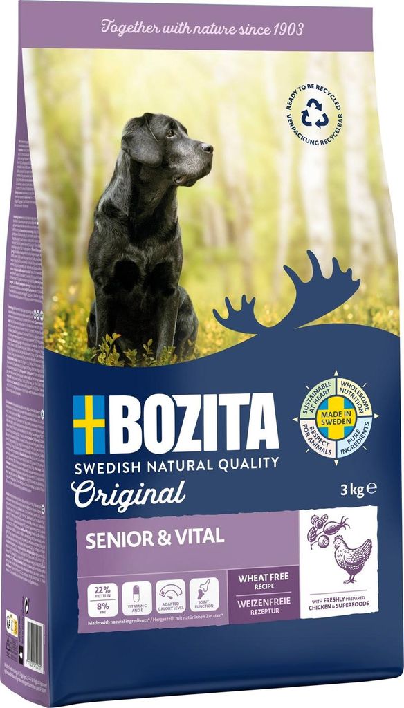 Bozita Original Adult Senior mit Huhn 3 kg