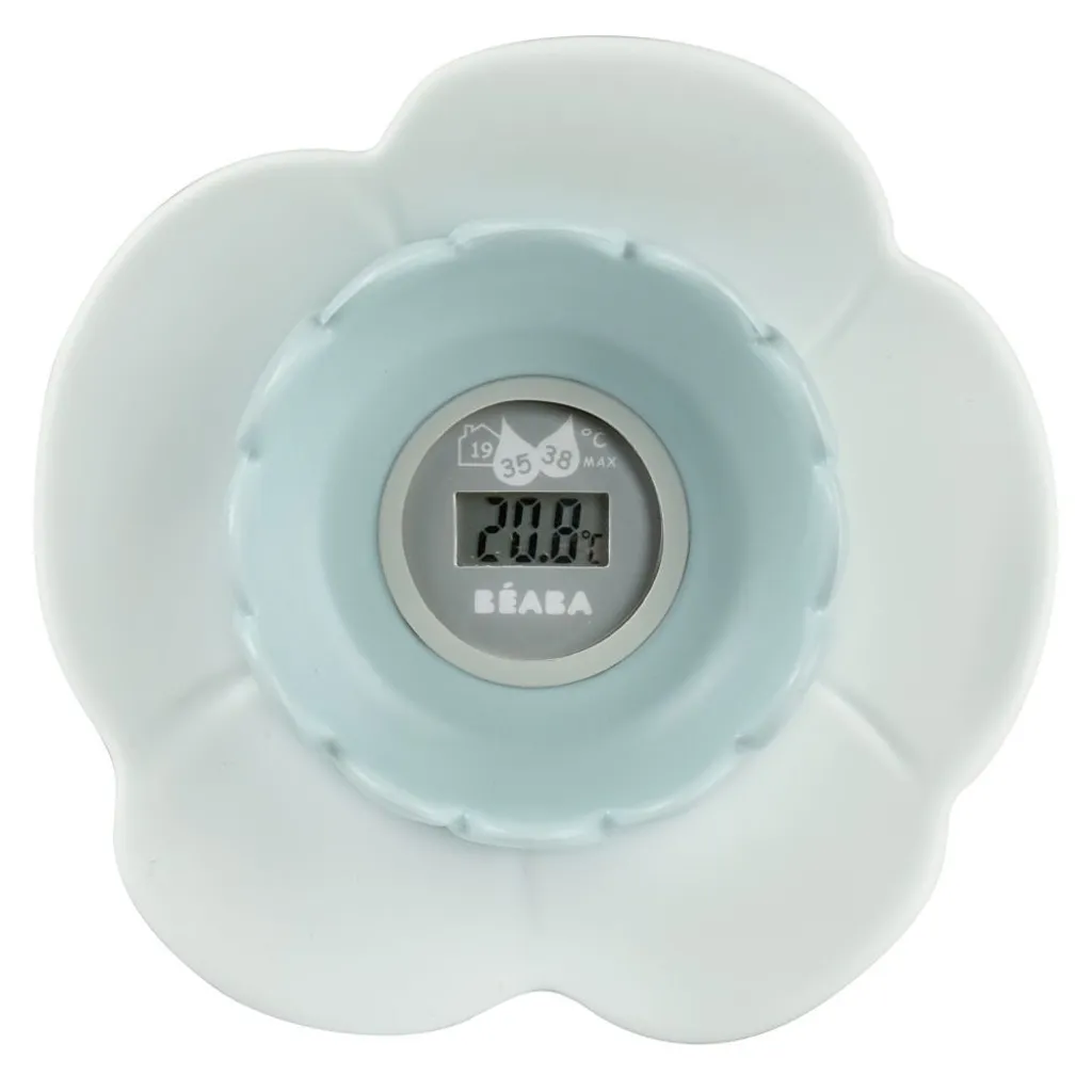 Contrôlez le bain de bébé avec le thermomètre Beaba Lotus digital