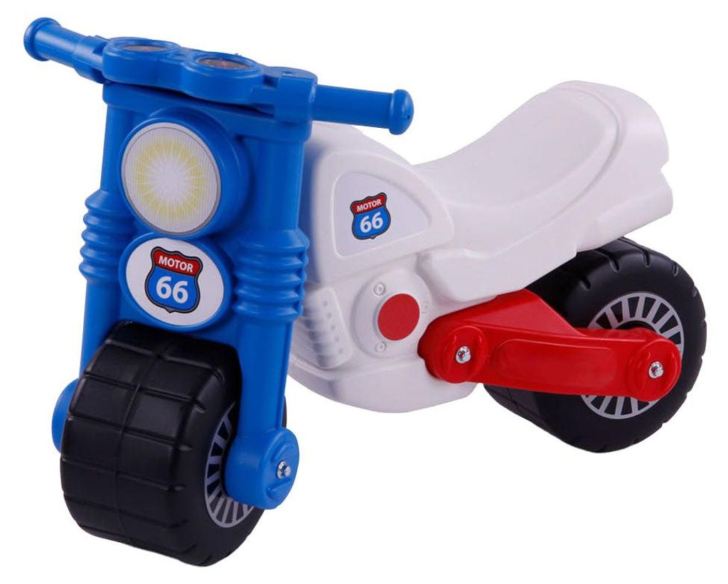 Motor Laufrad Kunststoff für Kinder mehrfarbig 63x44cm