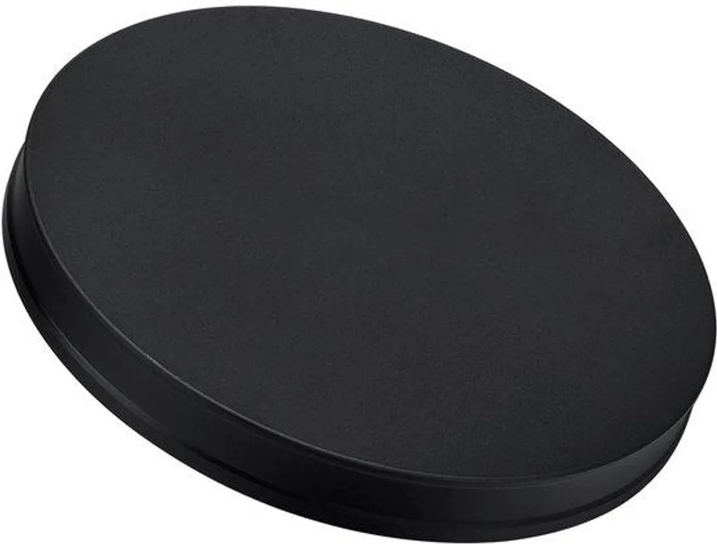 Socle de Tamper à Café 51 mm en Titane, Base de Rechange Plate Argentée