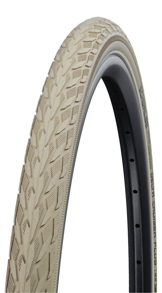 Schwalbe Delta Cruiser Plus 29/28" (622 mm) Creme Plášť na Obrázok produktu 
