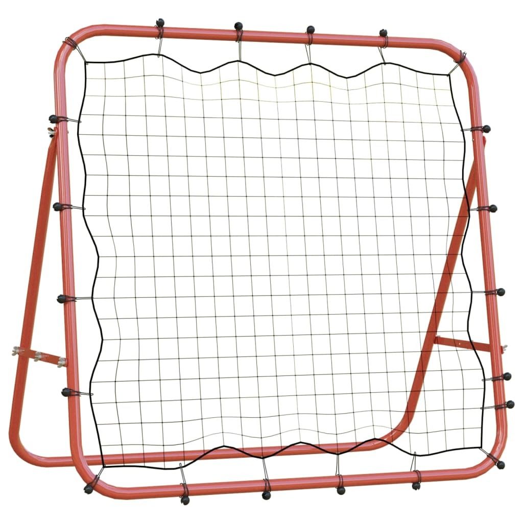vidaXL Odbijacz do piłki nożnej regulowany 96x80x96 cm Stal Zdjęcie produktu 