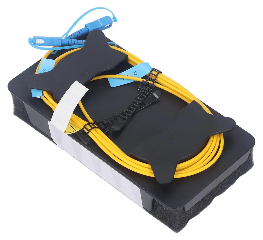 Bobine d'Amorce OTDR Monomode SC-UPC avec Boîte de Protection Rigide