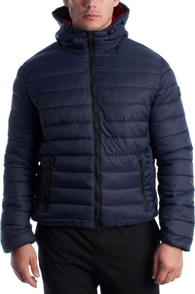 U.S. POLO ASSN. Herren-Steppjacke mit Kapuze US40127020