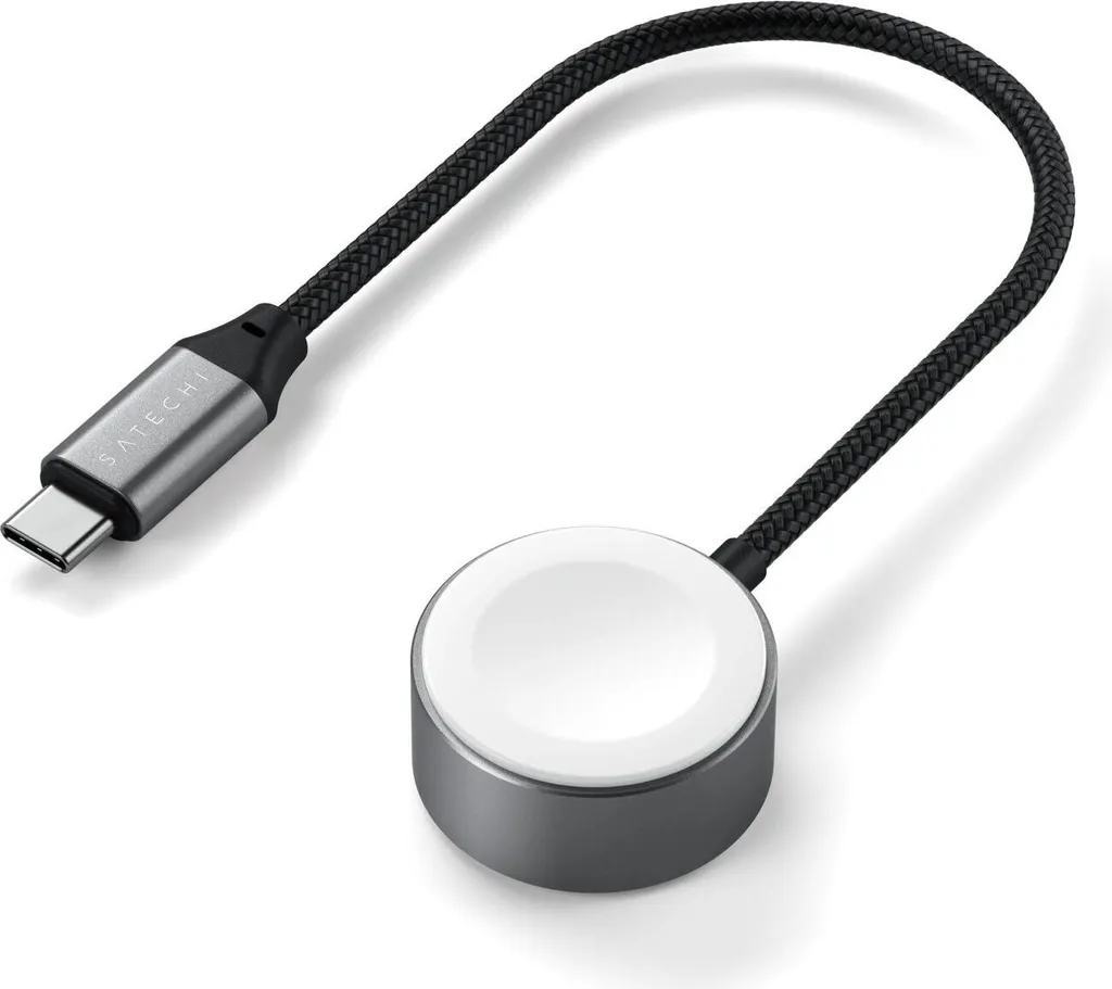Chargeur Apple Watch USB-C Satechi 5W - Finissez-en avec les Câbles Longs