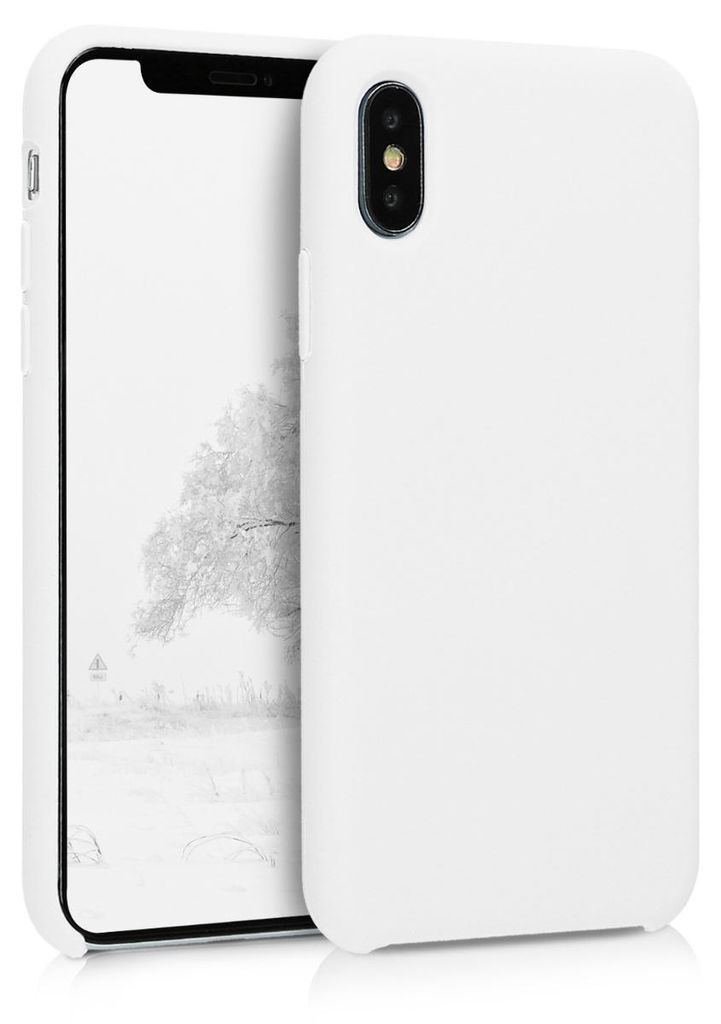 kwmobile Handyhülle für Apple iPhone X Hülle - Case Silikon Produktbild 