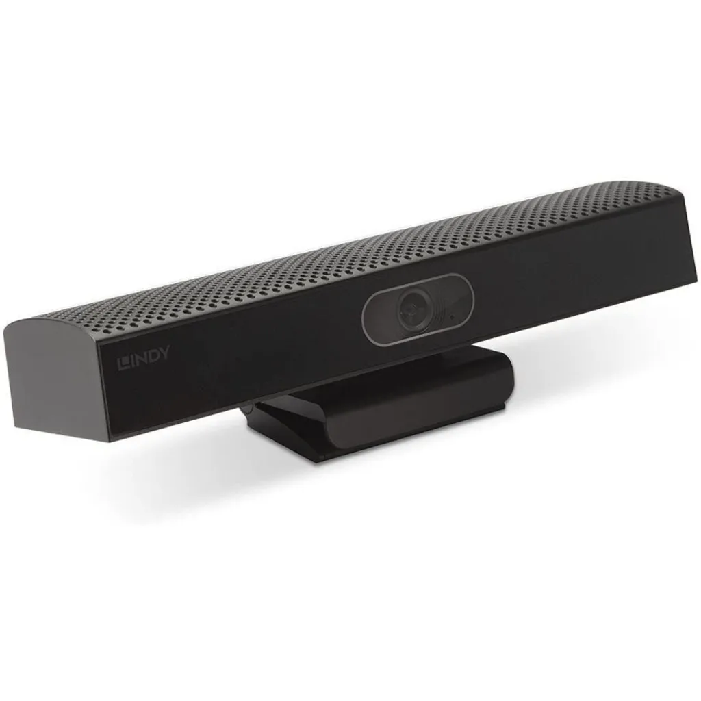 Barre vidéo USB Lindy 43905 pour réunions d'équipe hybrides