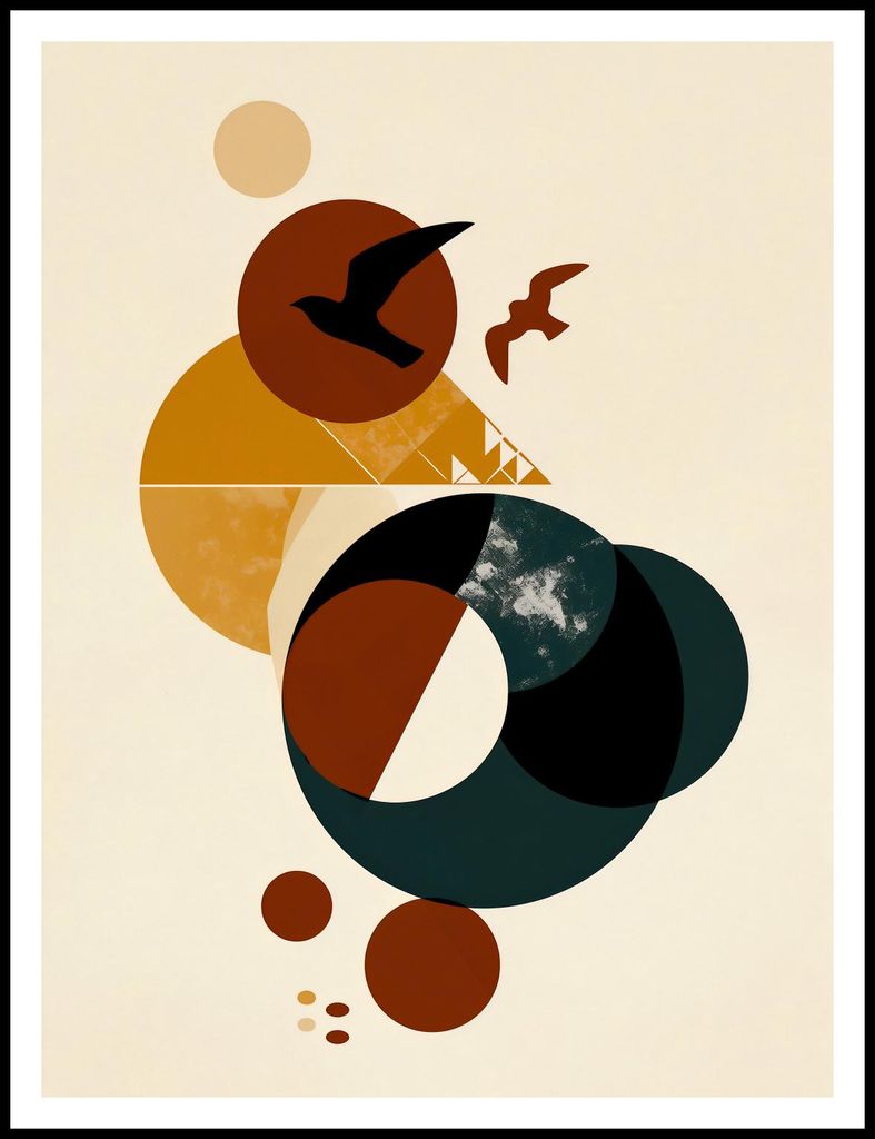 Plakat 75x100cm Kosmische Migrationen