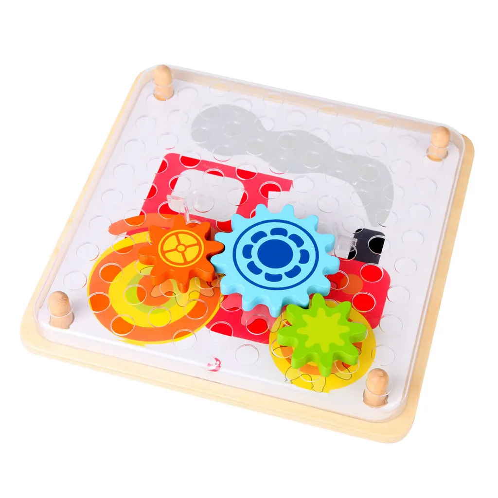 Jeu de construction Monde Créatif : atelier mécanique pour petits génies