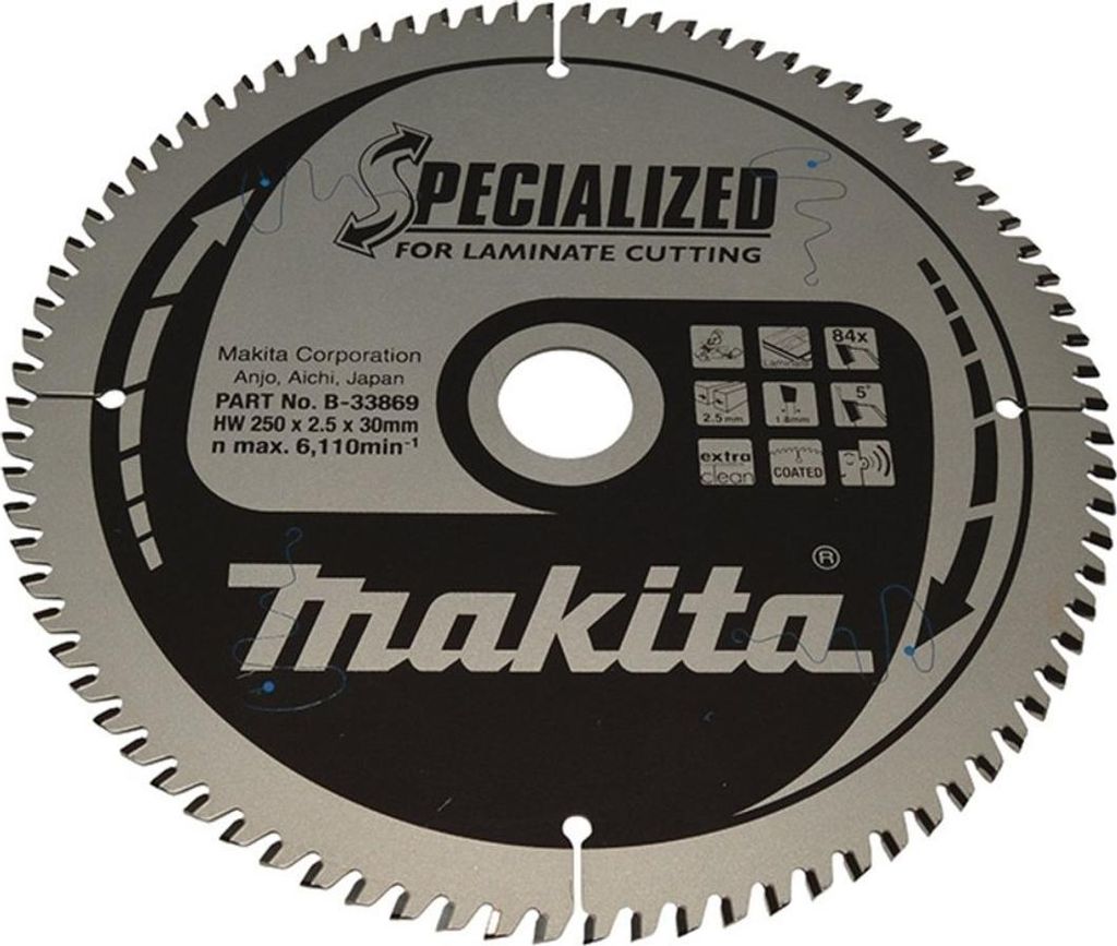 Makita SPECIALIZED Sägeb.250x30x84Z B-33869