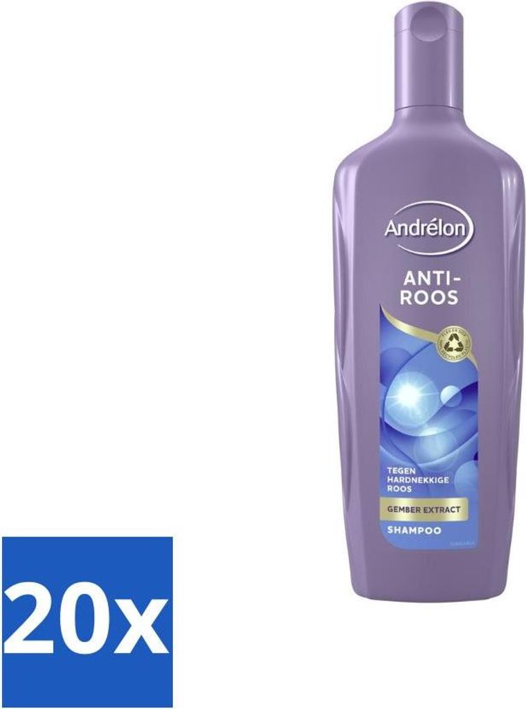 Andrélon Anti-Schuppen-Shampoo 300 ml - Vorteilspack - 20 Stücke