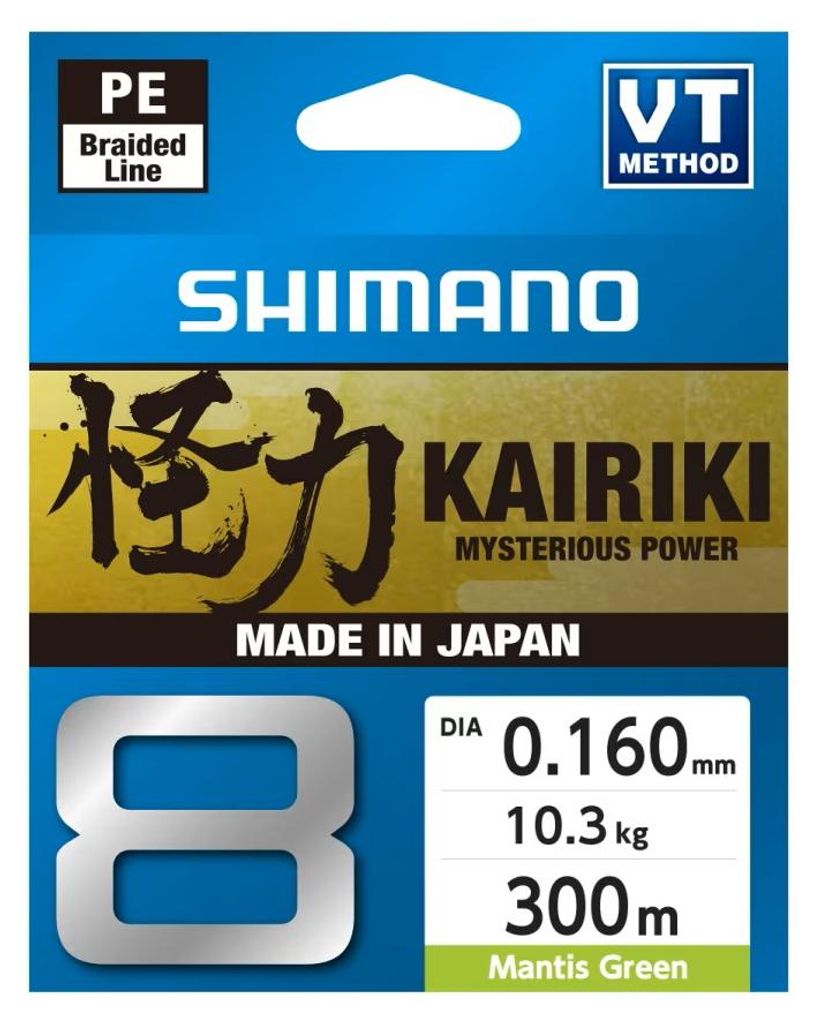 Shimano Kairiki 8 (Mantis Green) 300m Produktbild 