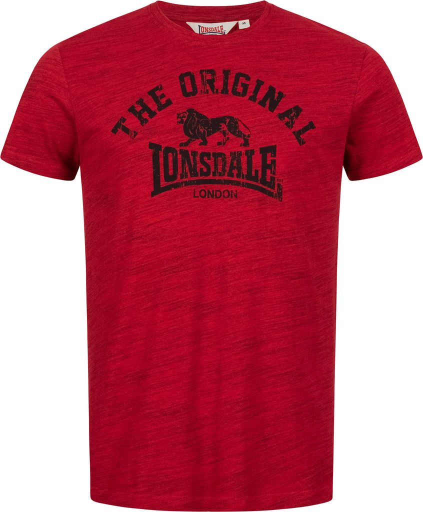 T-shirt hommes regular fit ORIGINAL Marl Red/Black M Image du produit 