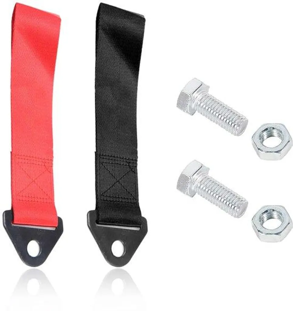 Finis les clés perdues : cordes en nylon rouge noir avec vis de sûreté