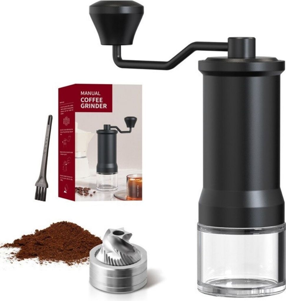 Kaffeemühle Manuell Keramikmahlwerk Verstellbarer Mahlgrad Produktbild 