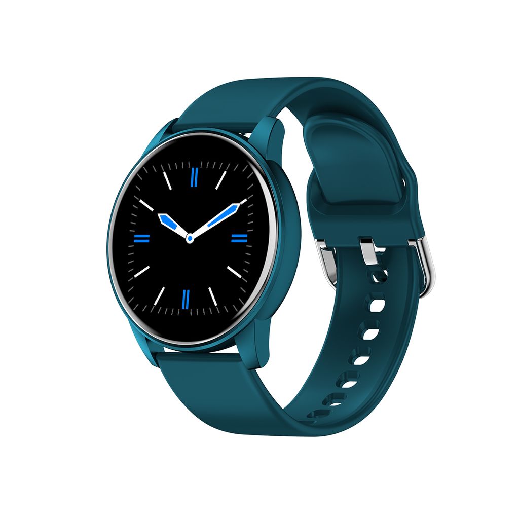 Bluetooth Round Smartwatch Sportuhr Blutdruck Tracker Armband Pulsuhr 1.3Zoll DE 