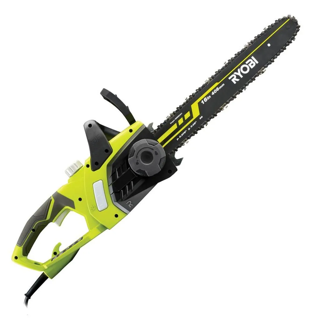 Tronçonneuse de jardin Ryobi 2300W idéale pour couper du bois de chauffage