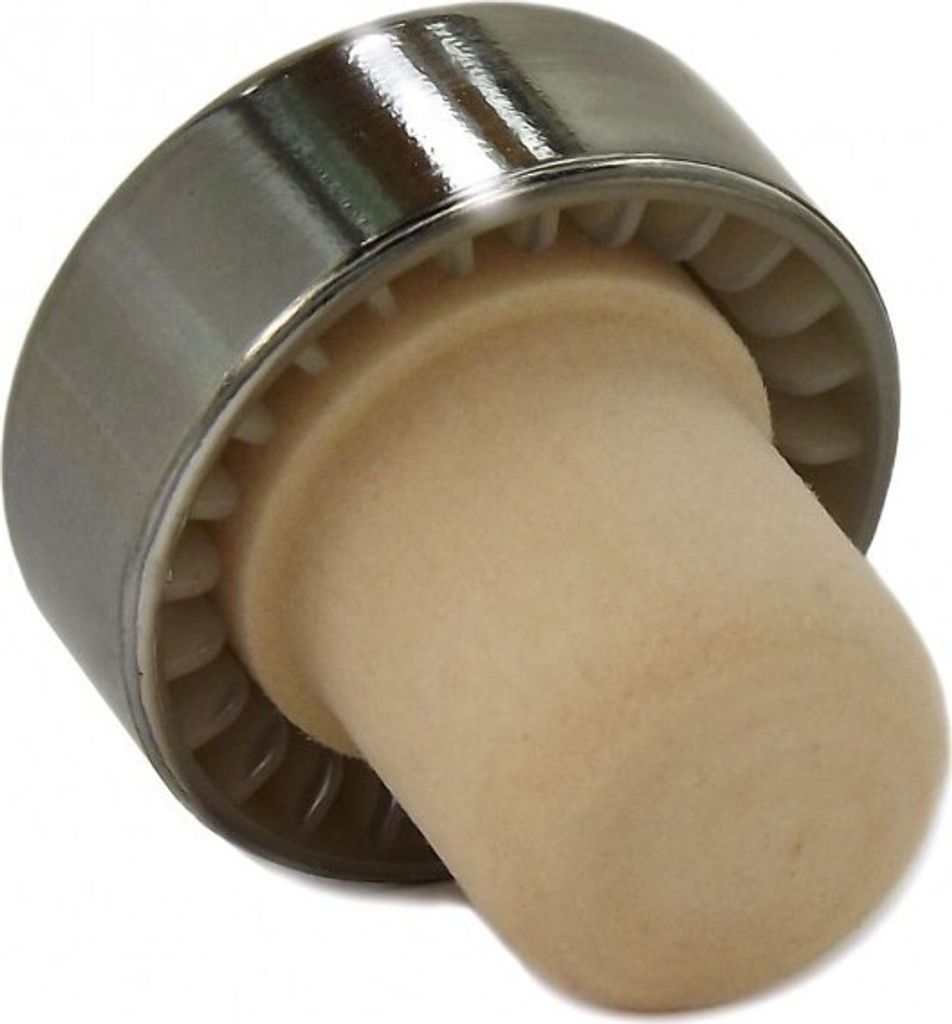 5x Titan Griff Korken poliert aus PE für alle gängigen Flaschen Sehr robust! 19 mm