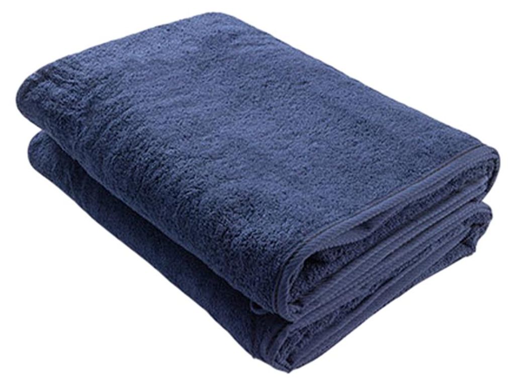 ARTG - Badetuch LT920 (140 cm x 70 cm) (Dunkelblau)