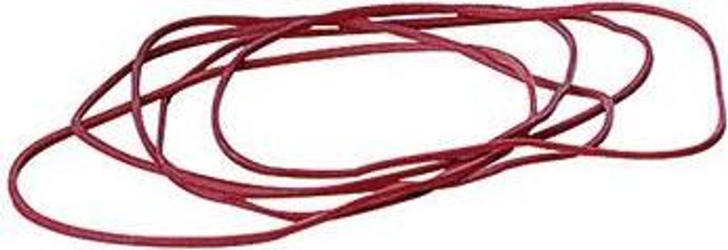 ALCO Gummiring 50mm Kautschuk rot 500 g/Pack. Produktbild 