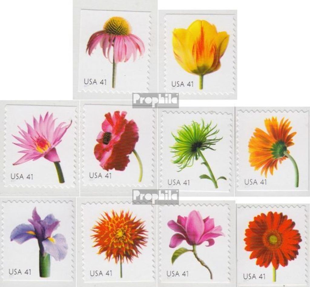 Briefmarken USA 2007 Mi 4283-4292 (kompl.Ausg.) postfrisch Produktbild 