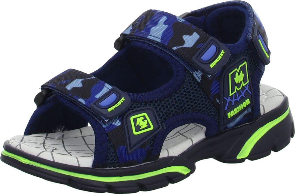 Sneakers Kinder-Jungen-Sandalette Navy-Blau, Farbe:blau, EU Größe:26