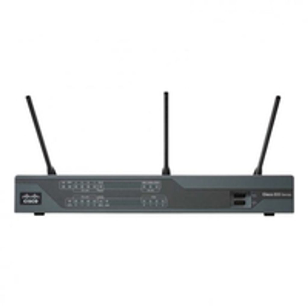 Cisco C897VA-K9, Ethernet/LAN, ADSL2+, Schwarz Produktbild 