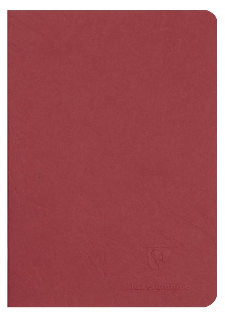 Clairefontaine Notizbuch AGE BAG DIN A5 blanko rot 48 Blatt