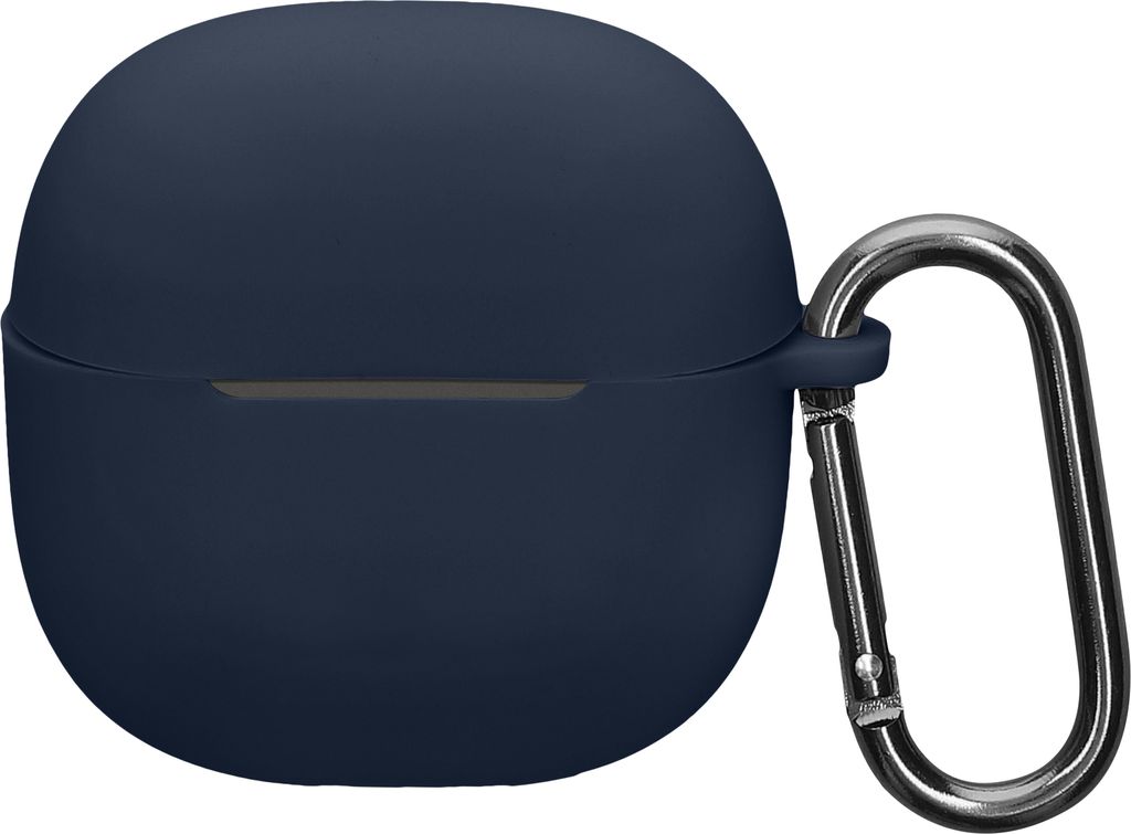 kwmobile Hülle kompatibel mit Xiaomi Redmi Buds 6 Lite Kopfhörer - Silikon Schutzhülle Etui Case Cover Schoner in Dunkelblau