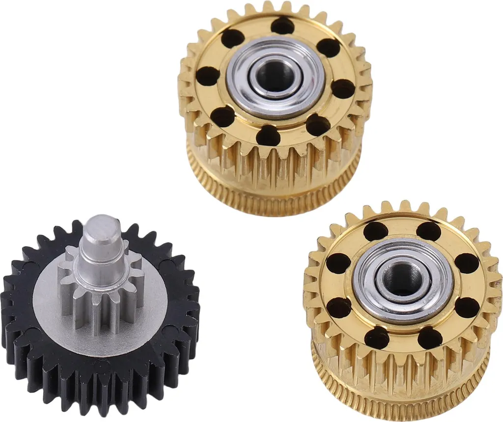 Ingranaggi Creality K2 Plus DLC Metal - Ricambio Estrusore Alta Durata