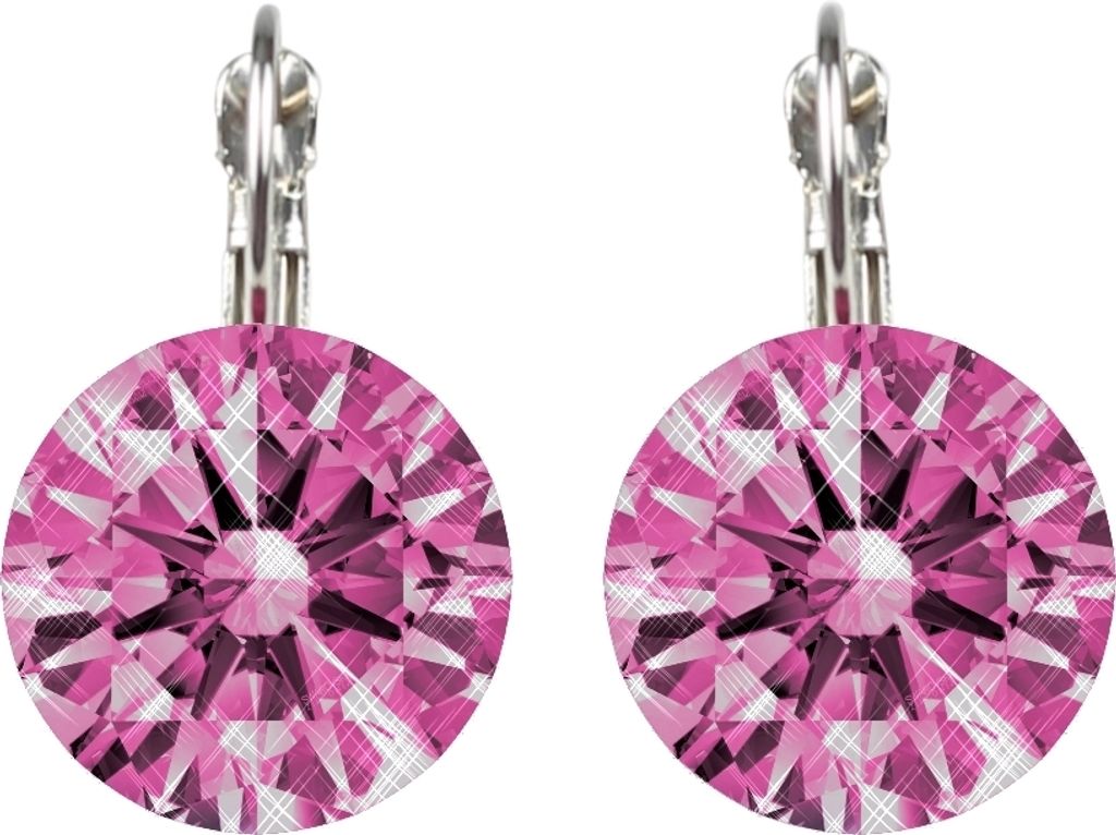 Ohrhänger mit Swarovski Steinen Germany von collezione alessandro