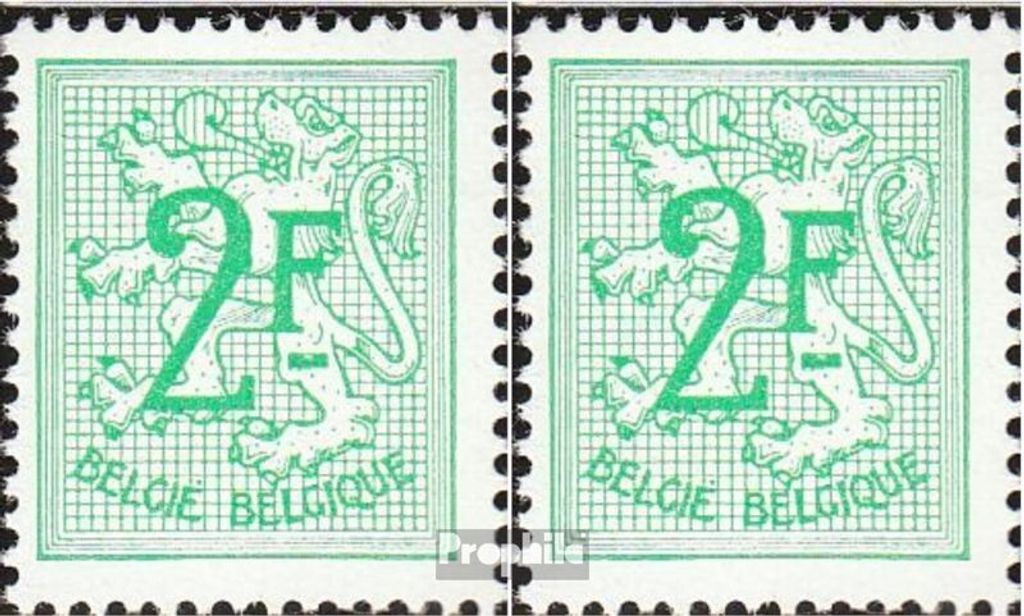 Briefmarken Belgien 1968 Mi 1501I A,1501I C (kompl.Ausg.) postfrisch Freimarke