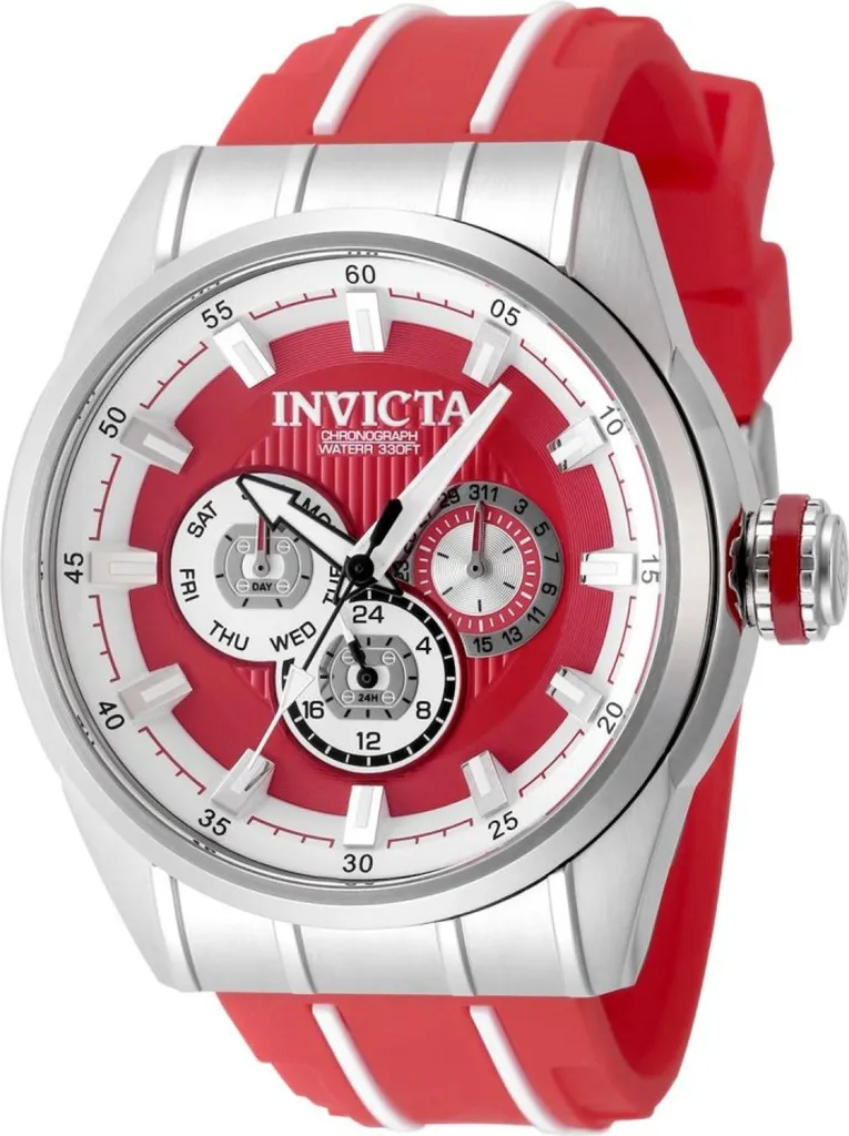 Recensione Invicta 49051 Speedway Orologio Acciaio Rosso 48mm