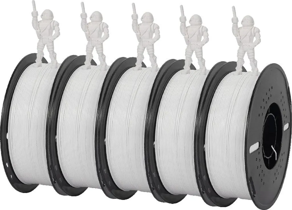 Filament PETG Blanc 5kg Haute Vitesse sans Warping Impression Stable