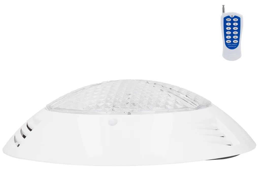 Lampe de Piscine LED IP68 Imperméable 18W Multicolore avec Télécommande