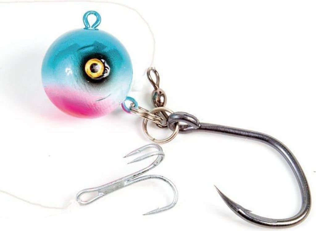 Fladen Deadbait Halibut Rig 400g Blue/White/Pink