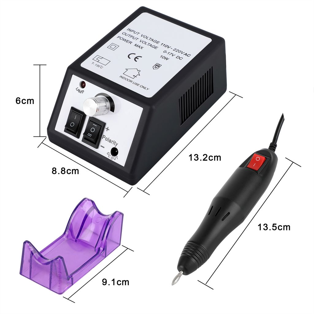 Speed Nagelfräser Elektrisch, Elektrische Nagelfeile Set Produktbild 6