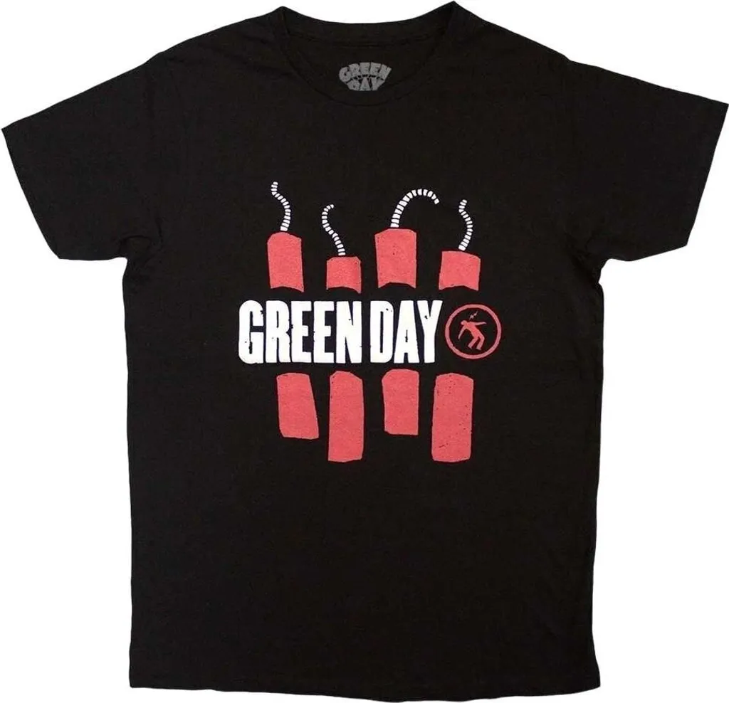 T-shirt Concert Green Day Dynamite Noir XL - Look Festival Punk