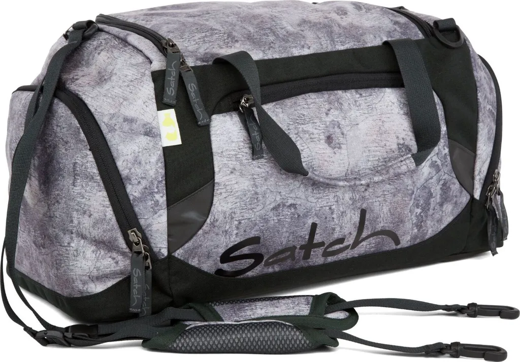 satch sac de sport Sportbag Rock Block gris noir pour enfant et ado