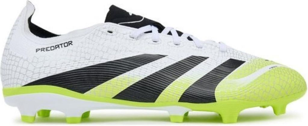 adidas PREDATOR LEAGUE FG/MG Fußballschuh - White/Core Black/Lucid Lemon White/Core Black/Lucid Lemon 44