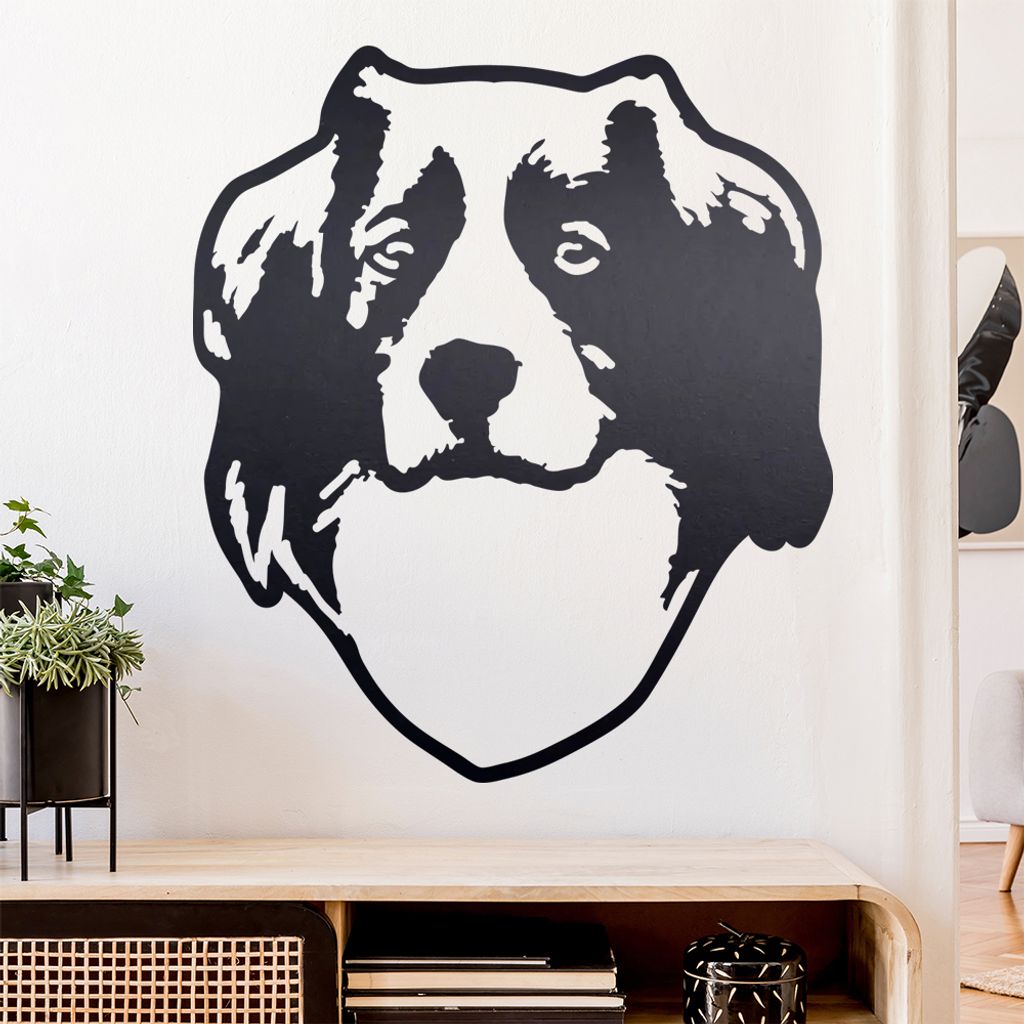 kooikerhondje Hund Wandtattoo Wandaufkleber Wall Sticker - Dekoration, Küche, Wohnzimmer, Schlafzimmer, Badezimmer